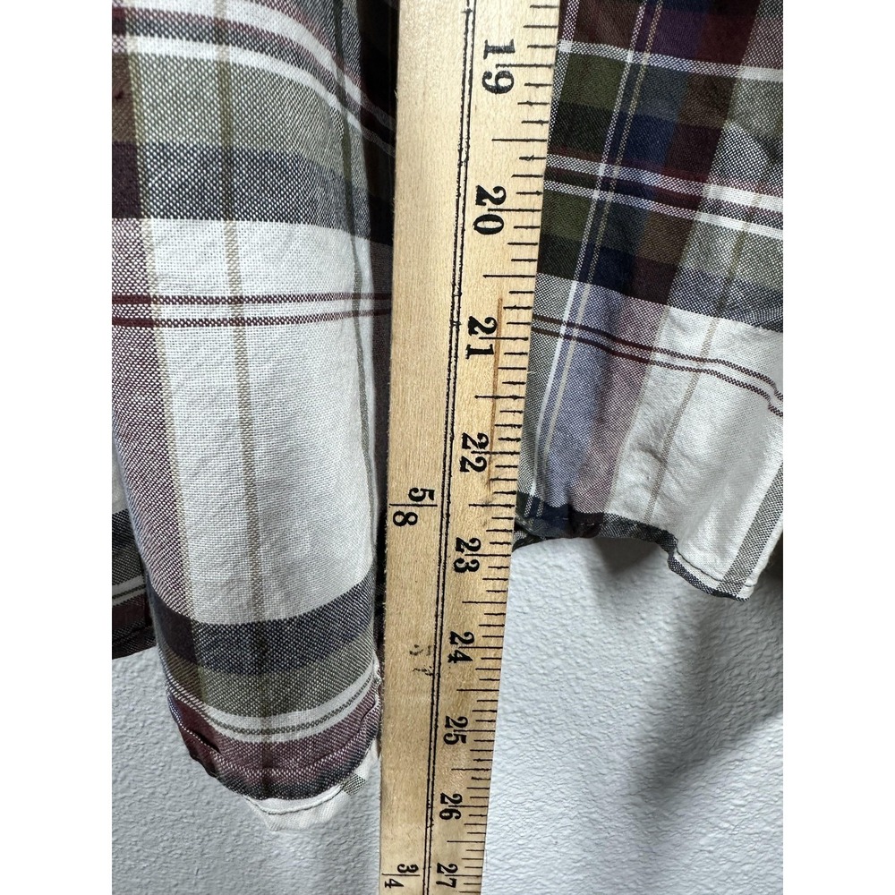 Rockies Jeanswear Shirt Mens Large Multi Plaid Button Down Cotton Long Sleeve - Picture 5 of 6